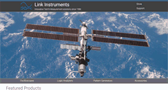 Desktop Screenshot of linkinstruments.com
